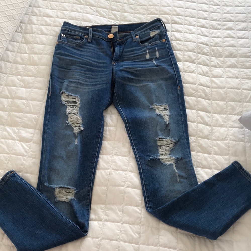 Blue jean mid rise super skinny - Picture 2 of 6